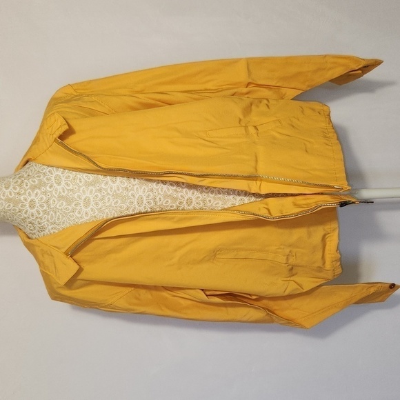 Pacific Trail Sportswear Men's Orange Zip Front Button Cuff Front Pockets Jacket - Picture 3 of 14